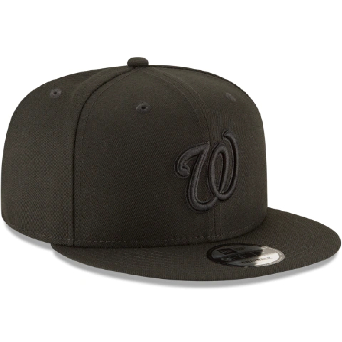 Washington Nationals Mlb Basic 9Fifty Snapback-Black/Black product image 3, provided for visual reference and product detail