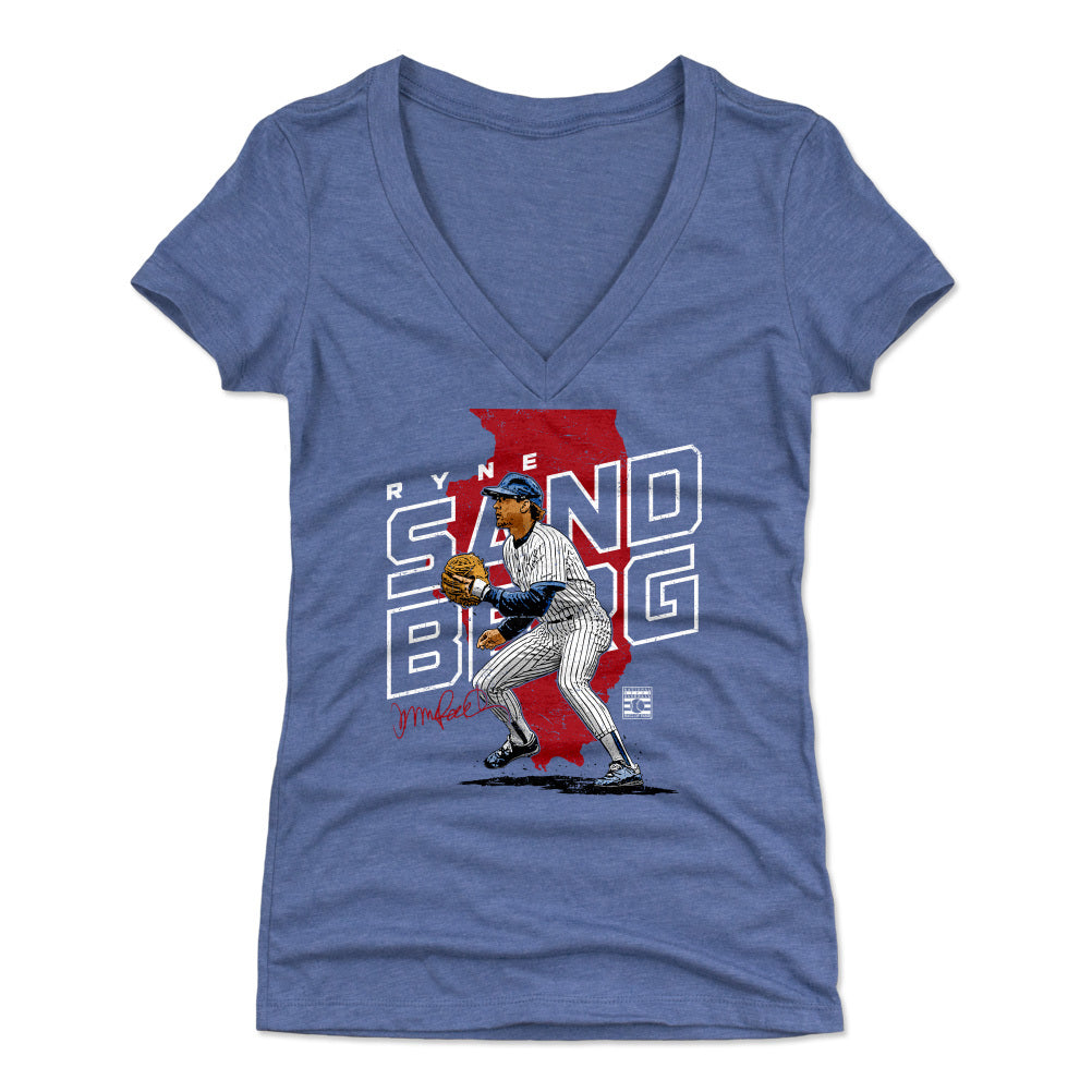 Ryne Sandberg Player Map WHT product image 1, provided for visual reference and product detail review