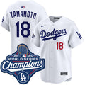 Yoshinobu Yamamoto Los Angeles Dodgers Home Limited 2025 product image 1