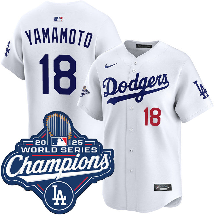 Yoshinobu Yamamoto Los Angeles Dodgers Home Limited 2025 product image 1