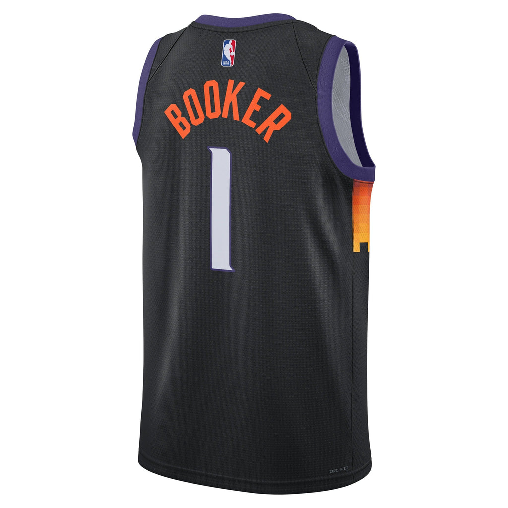Phoenix Suns Nike 2025/26 City Edition Swingman Jersey - Black - Devin Booker - Unisex product image 4, provided for visual