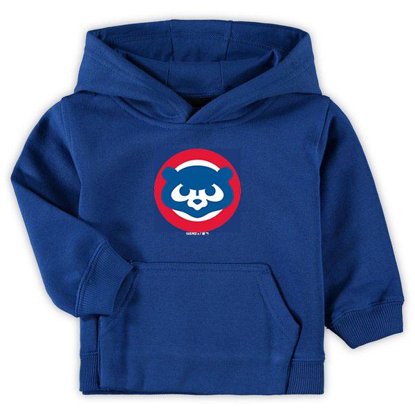 Chicago Cubs Royal 1979 - 1993 Logo Youth Hoodie product image 1, provided for visual reference and product detail review