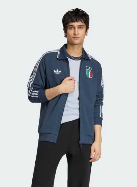 Adidas Originals Italy Away Anthem Jacket product image 3, provided for visual reference and product detail review