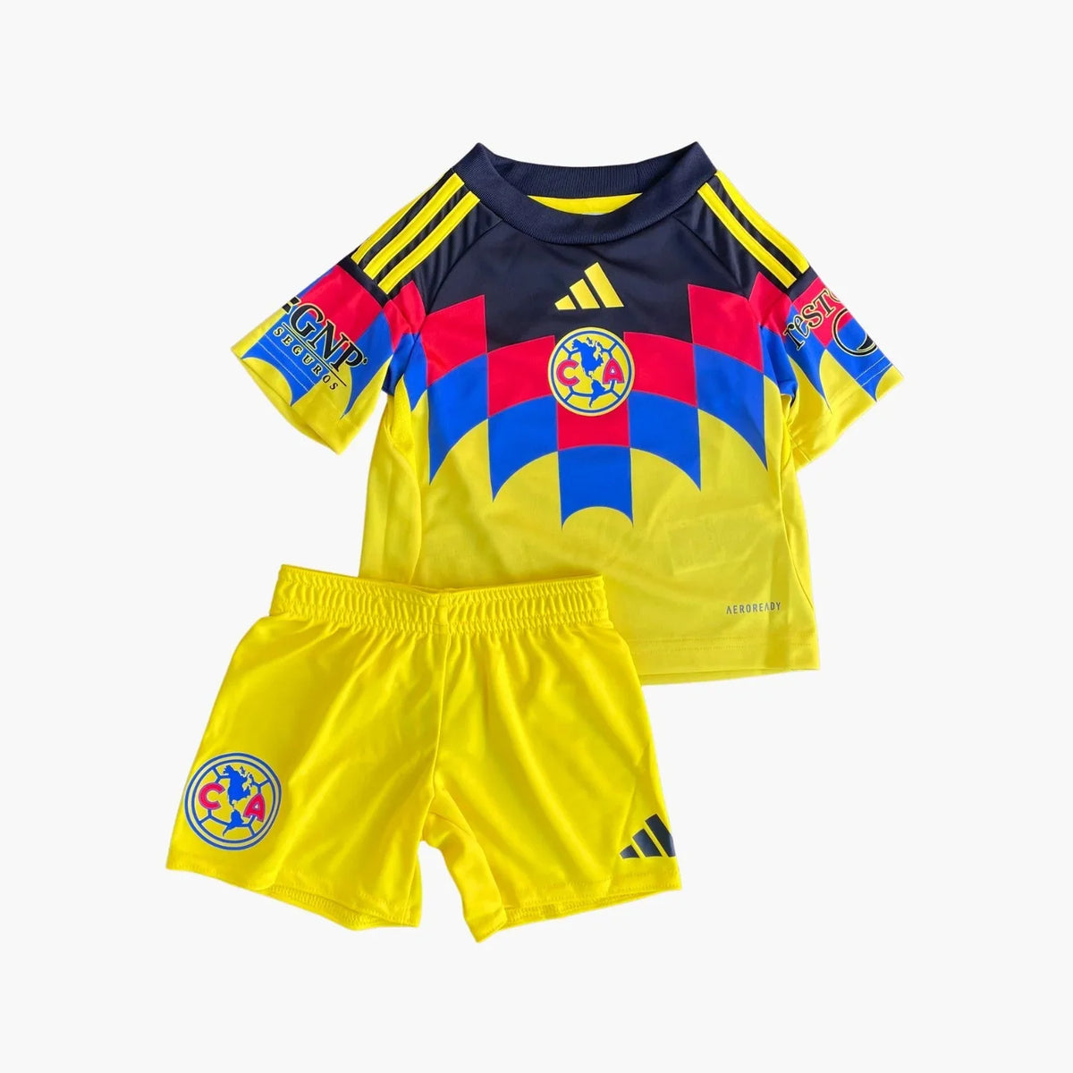 Adidas Infants Club America Home Mini Kit 25/26 product image 1, provided for visual reference and product detail review