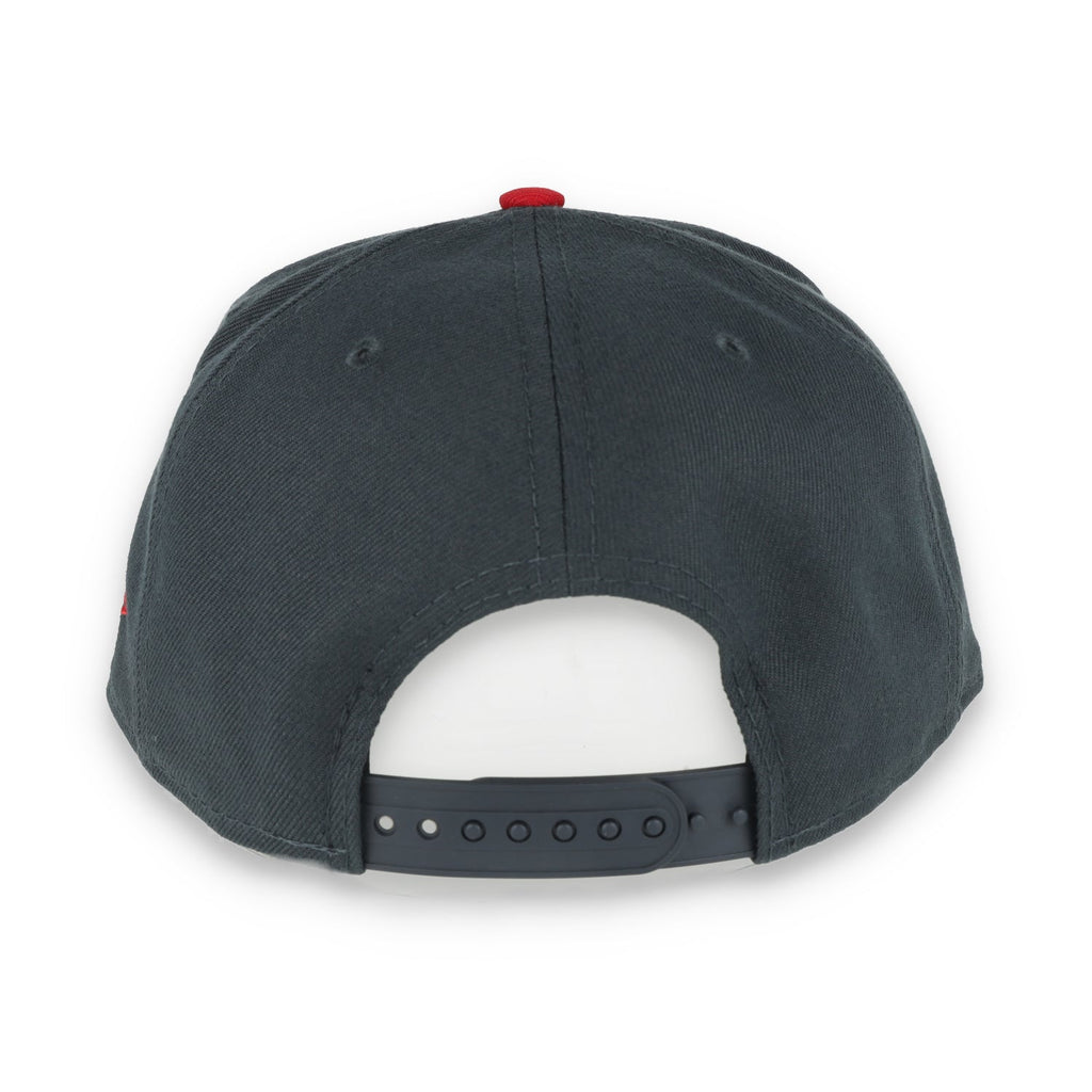 New Era Houston Astros 2-Tone Color Pack 9FIFTY Snapback Hat-Grey/Scarlet product image 5, provided for visual reference and