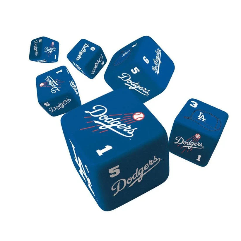 Los Angeles Dodgers Dice Set - 19mm product image 2, provided for visual reference and product detail review