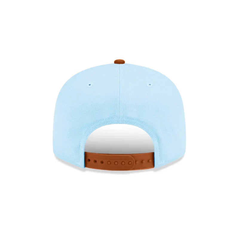 New Era Houston Astros 2-Tone Color Pack 9FIFTY Snapback Hat -Light Blue/Rust product image 3, provided for visual reference