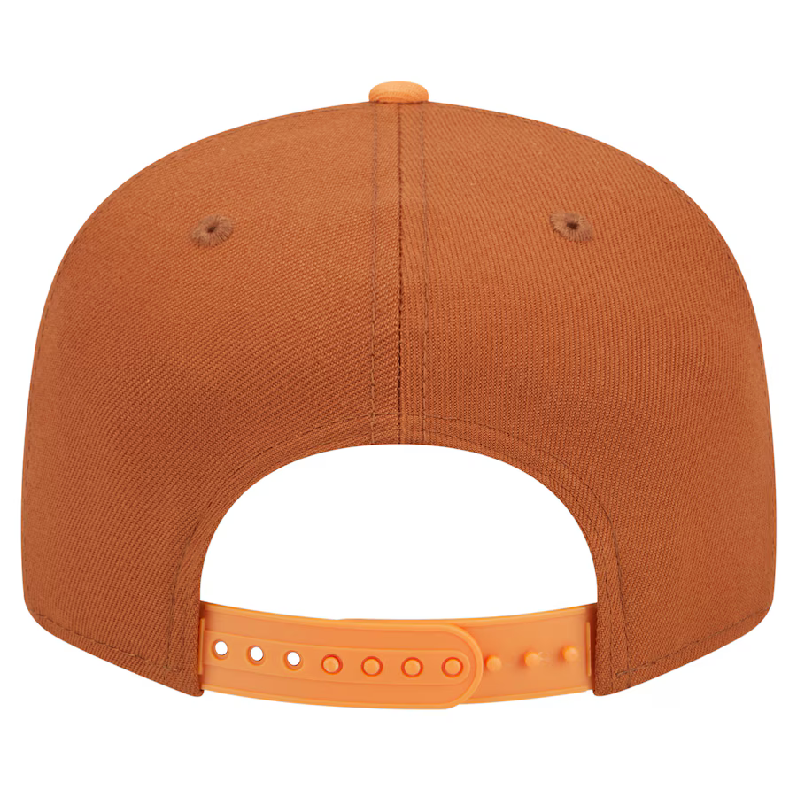 New Era Chicago White Sox Color Pack 2-Tone 9FIFTY Snapback Hat-Brown/Orange product image 4, provided for visual reference