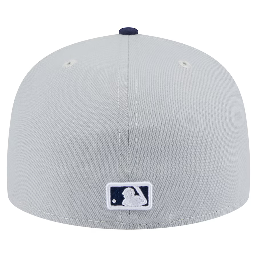New Era Pittsburgh Pirates 2-Tone Color Pack 59FIFTY Fitted Hat-Gray/Navy product image 4, provided for visual reference and