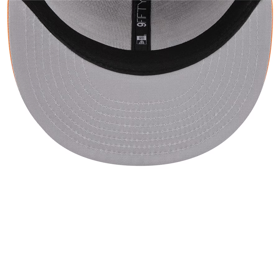 New Era Chicago White Sox Color Pack 2-Tone 9FIFTY Snapback Hat-Brown/Orange product image 5, provided for visual reference