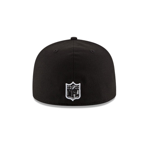 San Francisco 49ers XXIX Super Bowl Side Patch 59FIFTY Fitted Black & White Hat product image 4, provided for visual