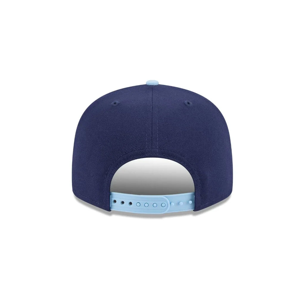 New Era San Francisco 49ers 2-Tone Color Pack 9FIFTY Snapback Hat-Navy/Light Blue product image 6, provided for visual