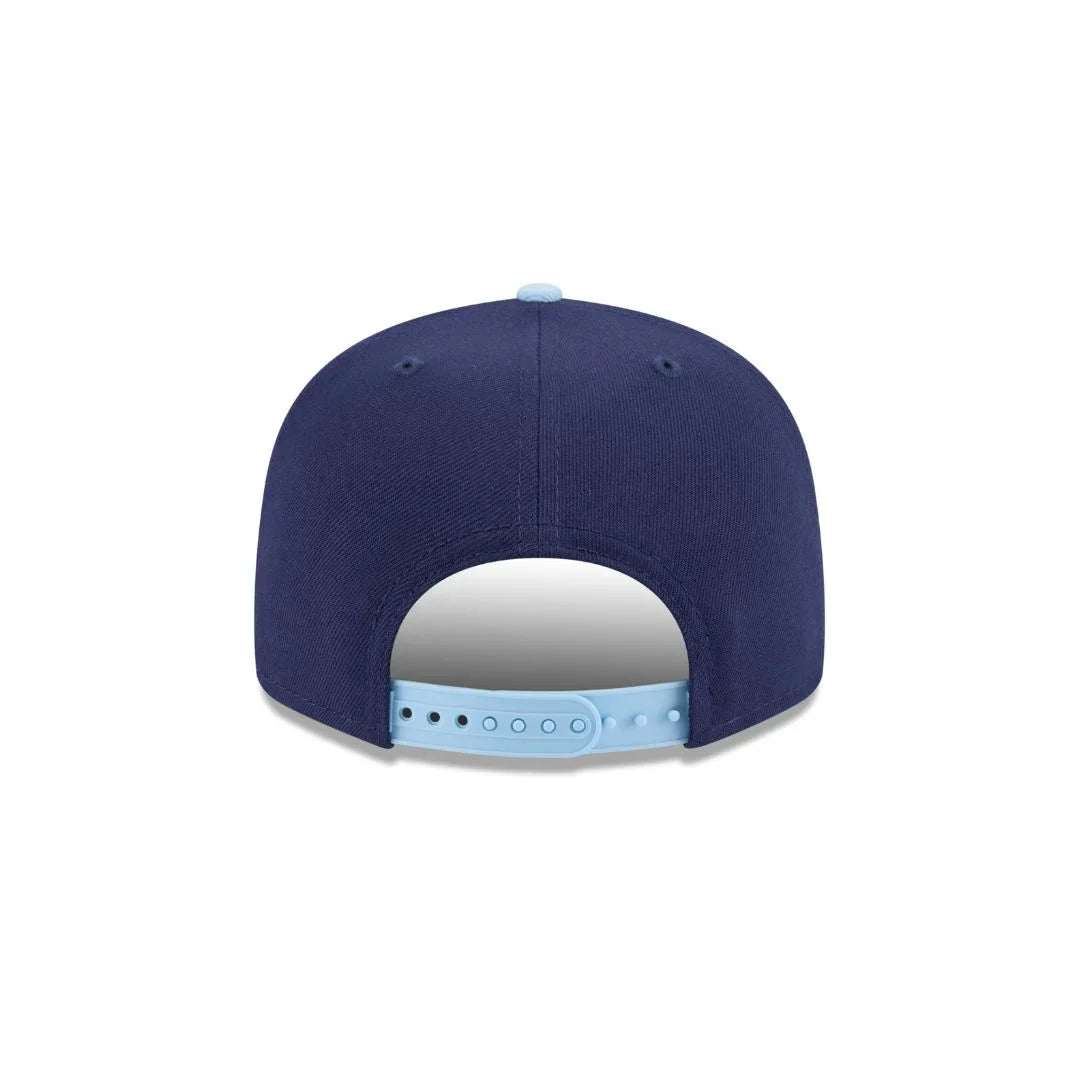 New Era San Francisco 49ers 2-Tone Color Pack 9FIFTY Snapback Hat-Navy/Light Blue product image 6, provided for visual