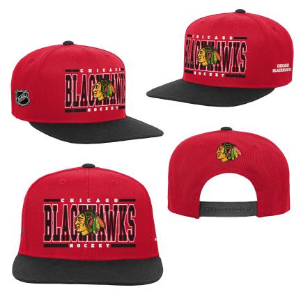 Chicago Blackhawks Youth Retro Deadstock Snapback product image 1, provided for visual reference and product detail review