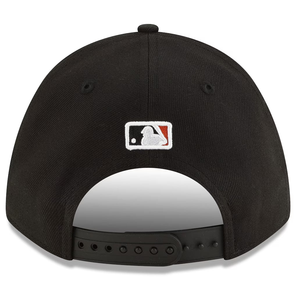 San Francisco Giants New Era Player Replica Alternate 9FORTY M-Crown Adjustable Hat - Gray/Black product image 4, provided
