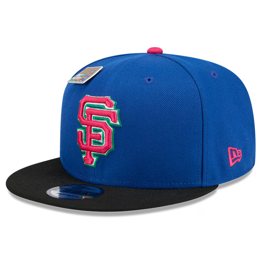 New Era San Francisco Giants Watermelon Big League Chew Flavor Pack 9FIFTY Snapback Hat product image 2, provided for visual