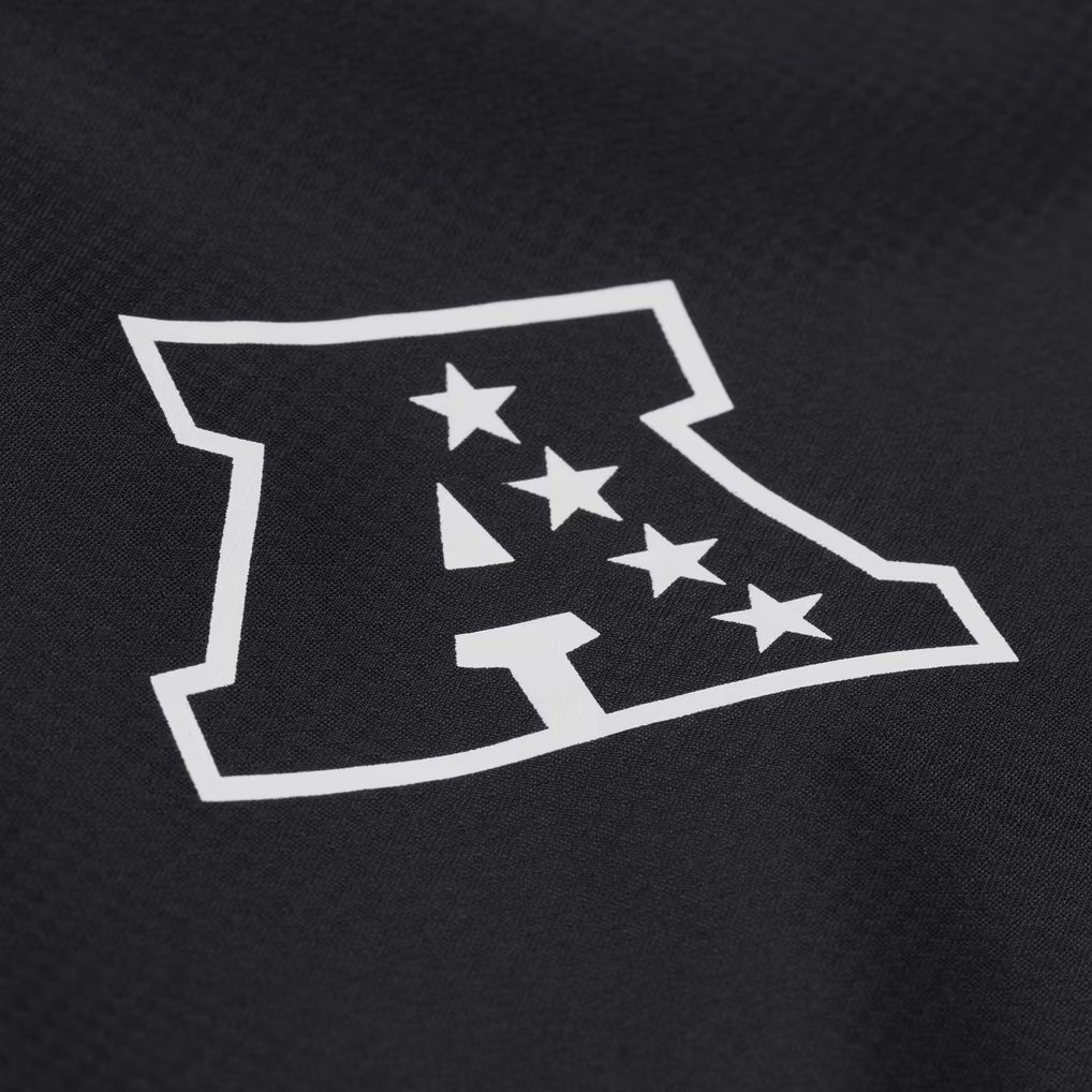 Mitchell & Ness Las Vegas Raiders Triple Check Premium Quarter-Zip Windbreaker product image 3, provided for visual