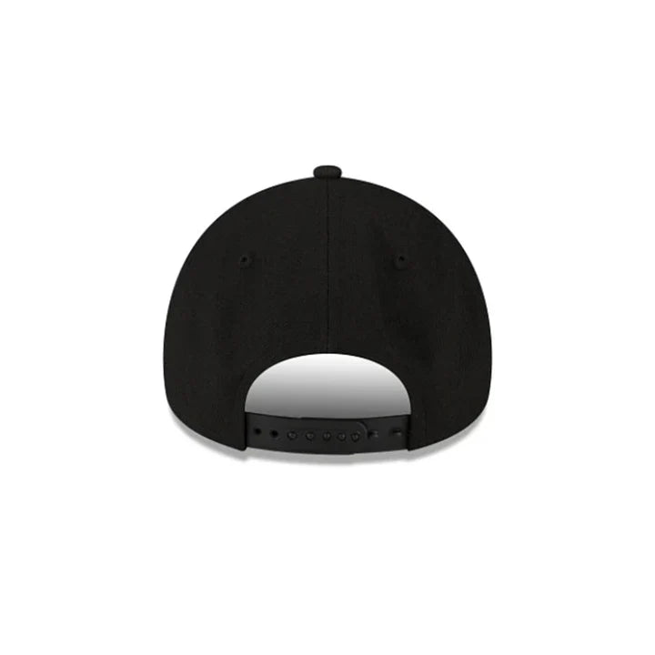 New Era Inter Miami A-Frame 9FORTY Adjustable Snapback Hat-Black product image 3, provided for visual reference and product
