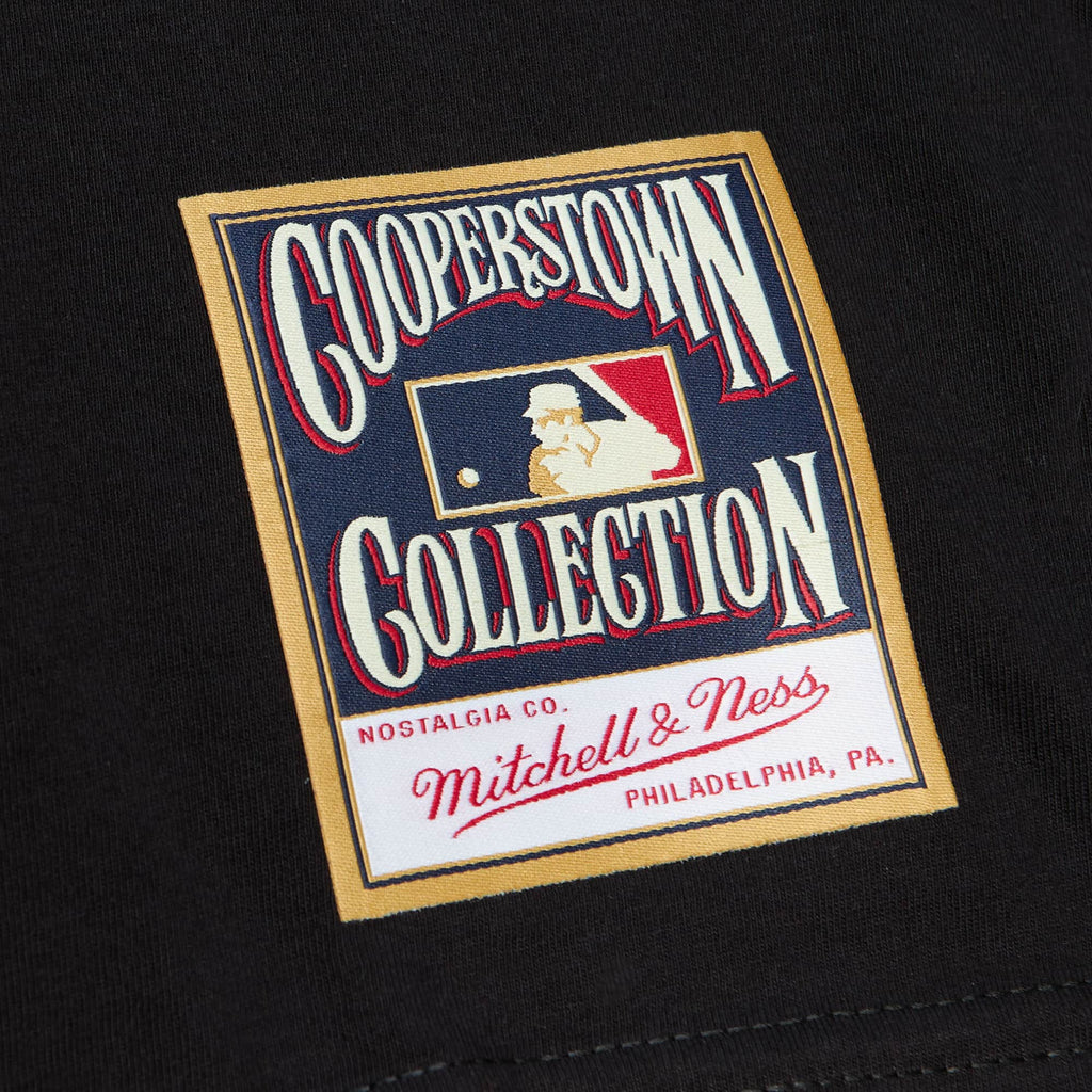 Mitchell & Ness Men San Francisco Giants Arched Vintage Logo T-Shirts-Black product image 4, provided for visual reference