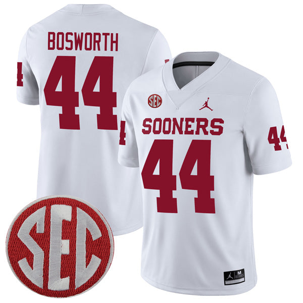 Brian Bosworth Oklahoma Sooners Alumni Player Jersey - White product image 1