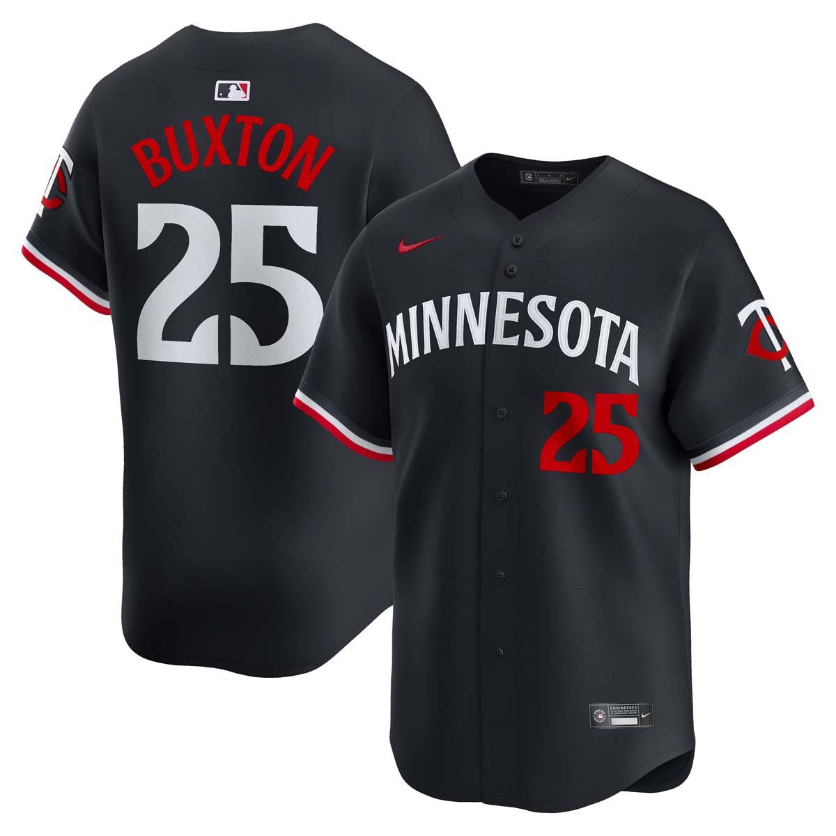 Byron Buxton Minnesota Twins Alternate Jersey - Navy product image 1