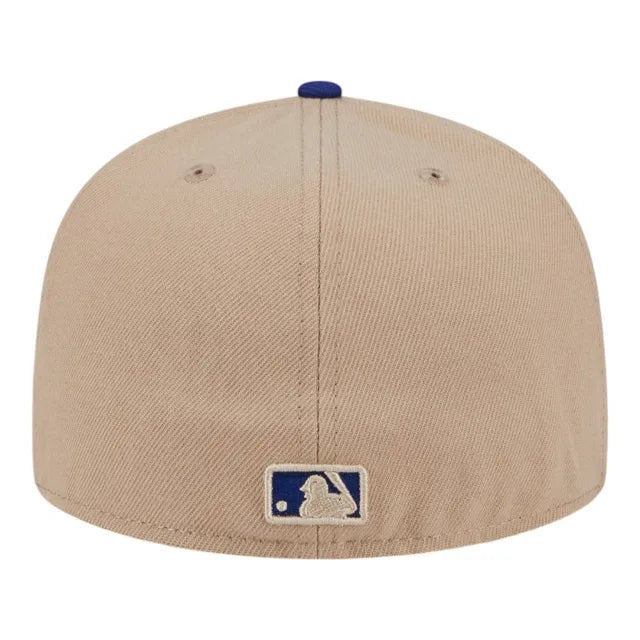 New Era Los Angeles Dodgers 59FIFTY Fitted Hat-Camel product image 4, provided for visual reference and product detail review