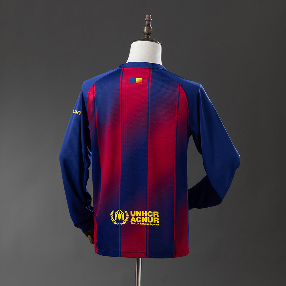 Barcelona 25/26 Home Long Sleeve Jersey product image 2