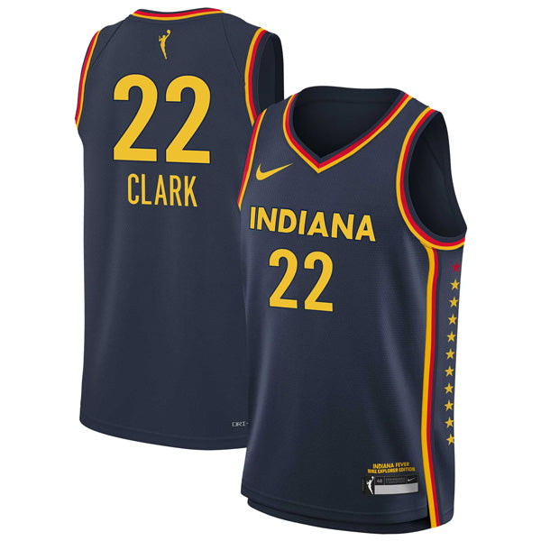 Caitlin Clark Indiana Fever Jersey - Explorer Edition - Navy product image 1
