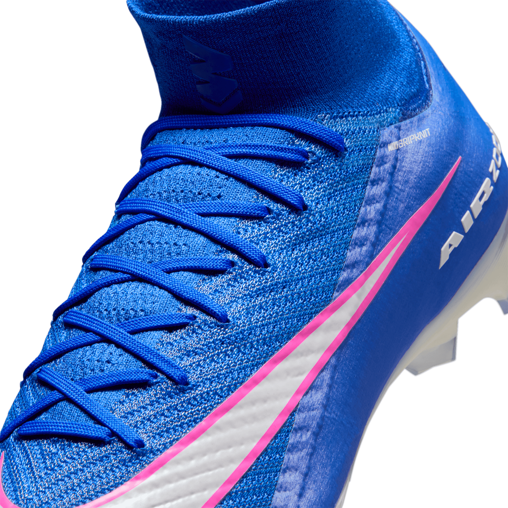 Nike Mercurial Superfly 10 Elite FG -Racer Blue/White product image 3, provided for visual reference and product detail