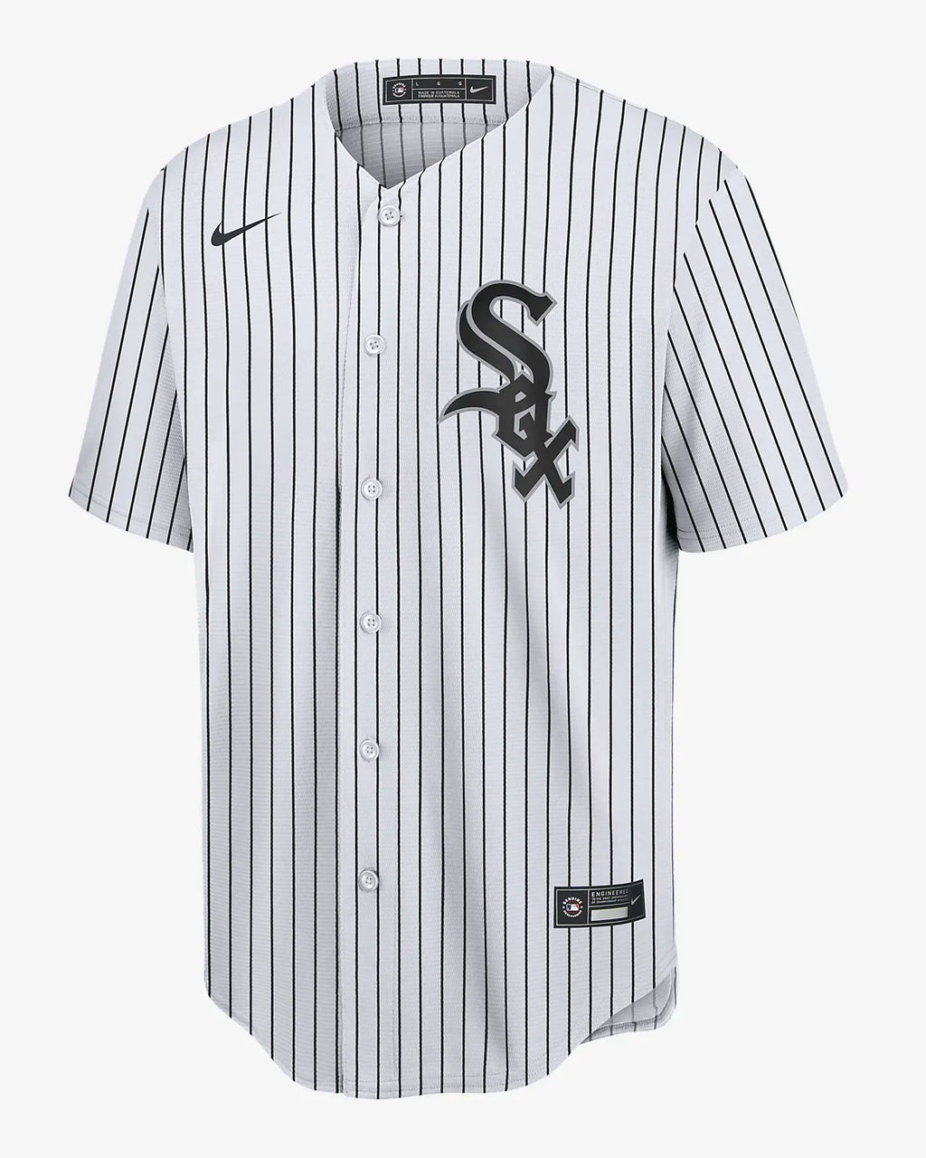 Chicago White Sox Nike White Home Replica Team Jersey for Men product image 1, provided for visual reference and product