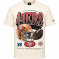 New Era Men San Francisco 49ers Graphic Short Sleeve T-Shirt product image 1, provided for visual reference and product