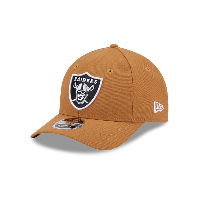 New Era Las Vegas Raiders M-Crown 9FORTY Adjustable Hat-Brown product image 2, provided for visual reference and product