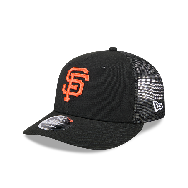 New Era San Francisco Giants Low Profile 9FIFTY Trucker Snapback Hat product image 2, provided for visual reference and
