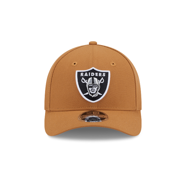 New Era Las Vegas Raiders M-Crown 9FORTY Adjustable Hat-Brown product image 3, provided for visual reference and product