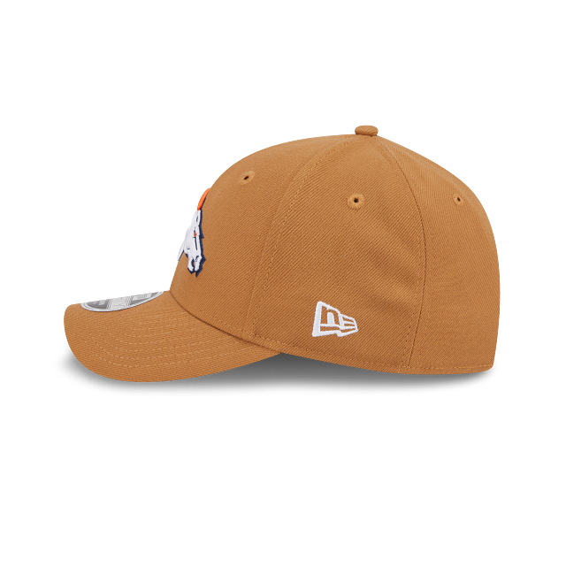 New Era Denver Broncos 9FORTY M-Crown Adjustable Hat-Brown product image 4, provided for visual reference and product detail