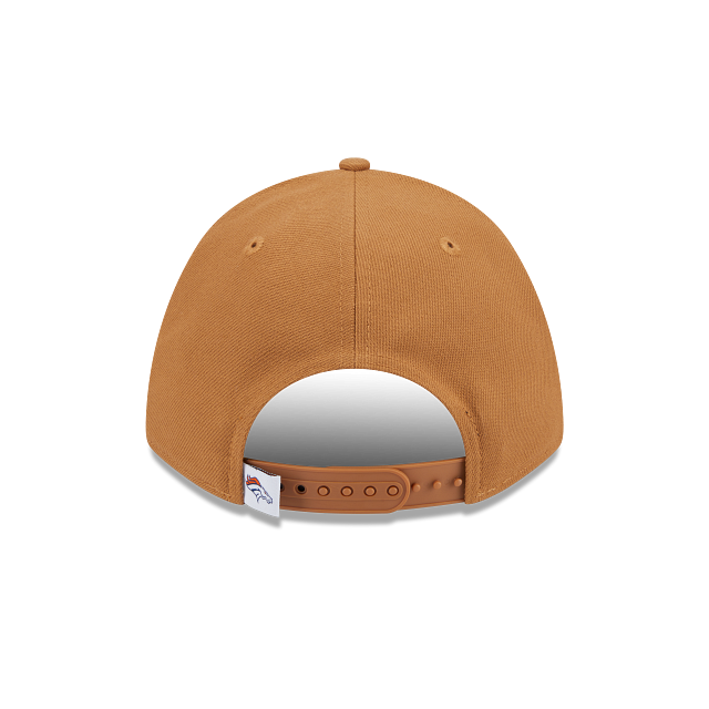 New Era Denver Broncos 9FORTY M-Crown Adjustable Hat-Brown product image 6, provided for visual reference and product detail