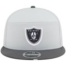 New Era Las Vegas Raiders 2025 Training Split Panel 9FIFTY Snapback-Gray product image 1, provided for visual reference and