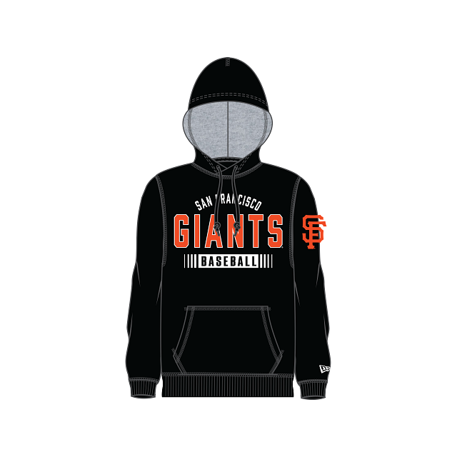 New Era Men San Francisco Giants Baseball Hoodie product image 2, provided for visual reference and product detail review