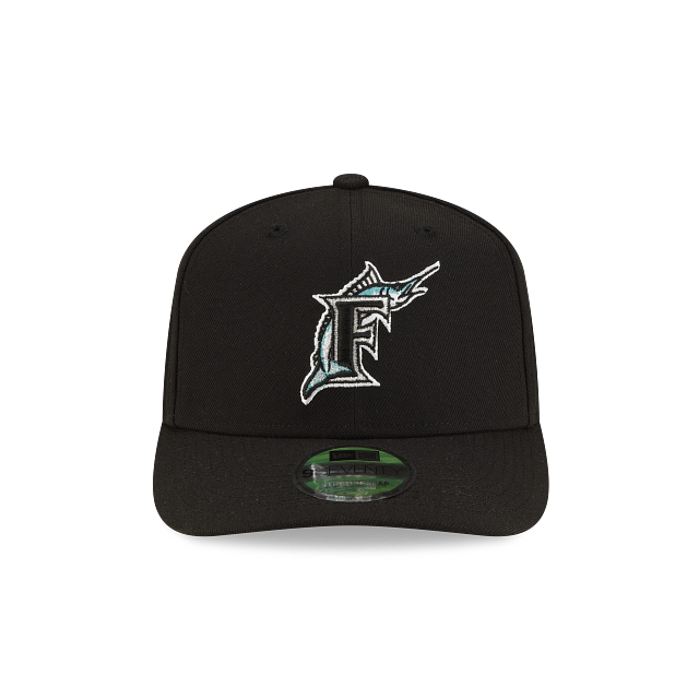 New Era Miami Marlins Alternative Player Replica 9SEVENTY Stretch-Snap Hat product image 3, provided for visual reference