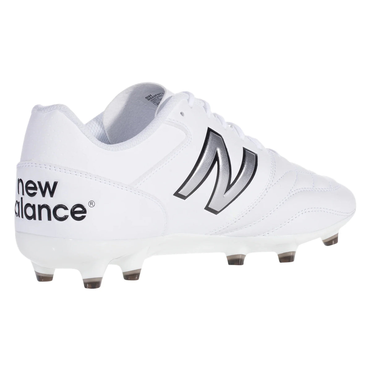 New Balance 422 V2 Wide Team FG - White product image 3, provided for visual reference and product detail review