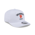 New Era San Francisco Giants Team 9SEVENTY Adjustable Cap-White product image 1, provided for visual reference and product
