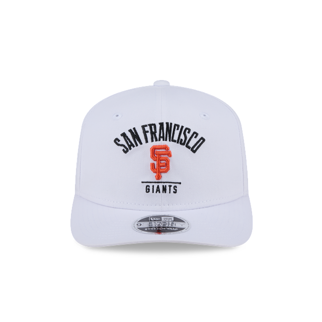 New Era San Francisco Giants Team 9SEVENTY Adjustable Cap-White product image 2, provided for visual reference and product