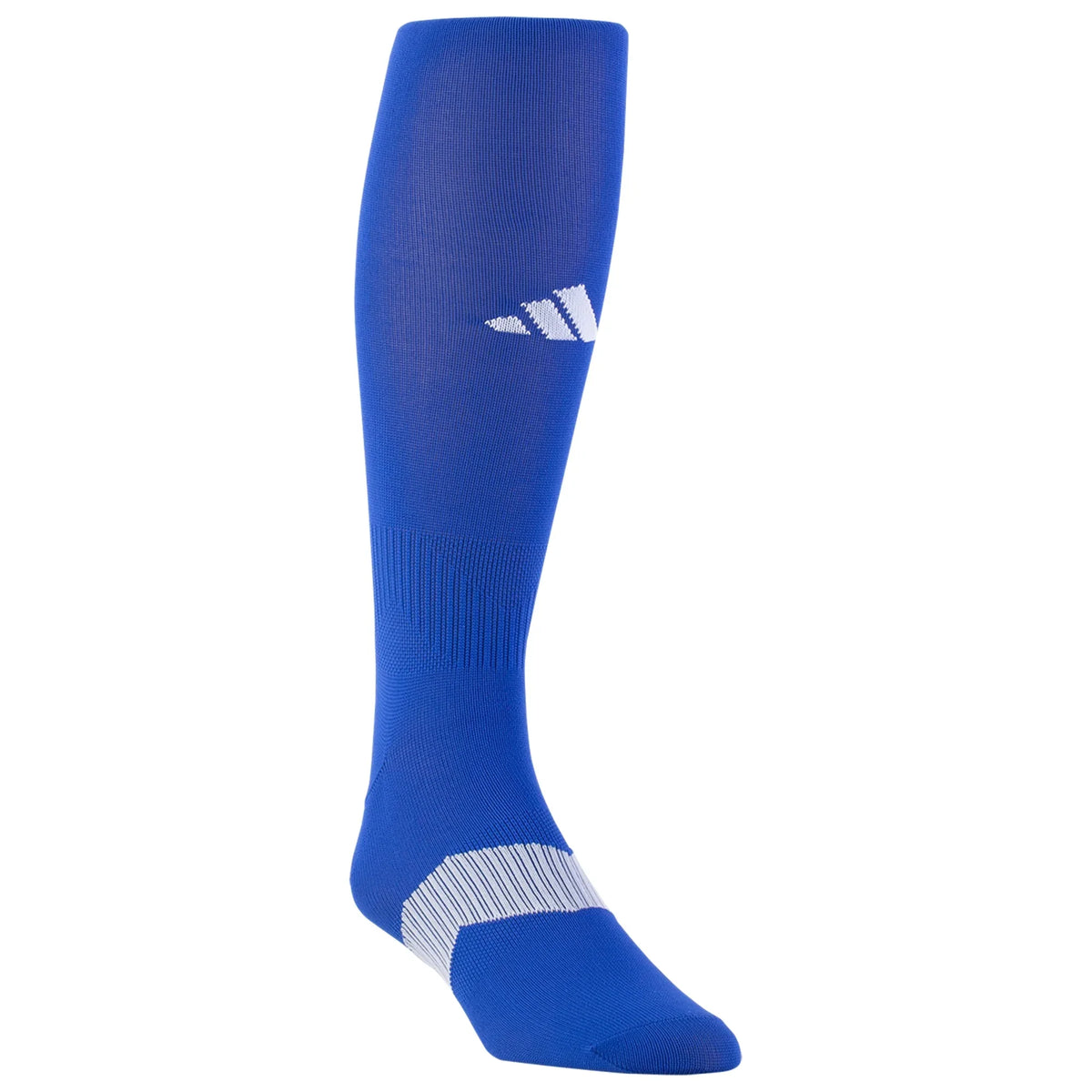 Adidas Metro 6 OTC Soccer Sock - Blue product image 1, provided for visual reference and product detail review