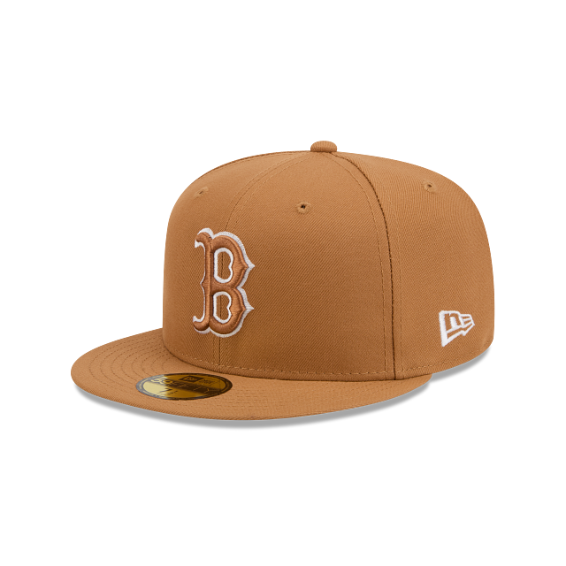 New Era Boston Red Sox Color Basic 59FIFTY Fitted Hat - Bronze product image 2, provided for visual reference and product
