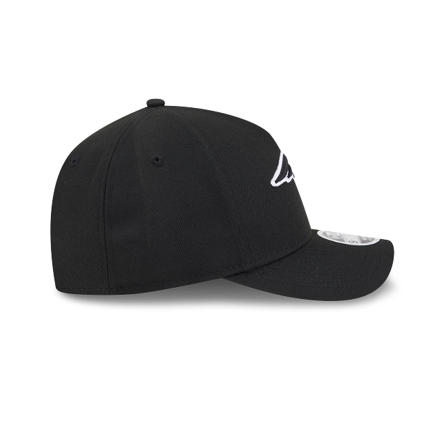 New Era New England Patriots M-Crown 9FORTY A-Frame Adjustable Hat-Black/White product image 5, provided for visual