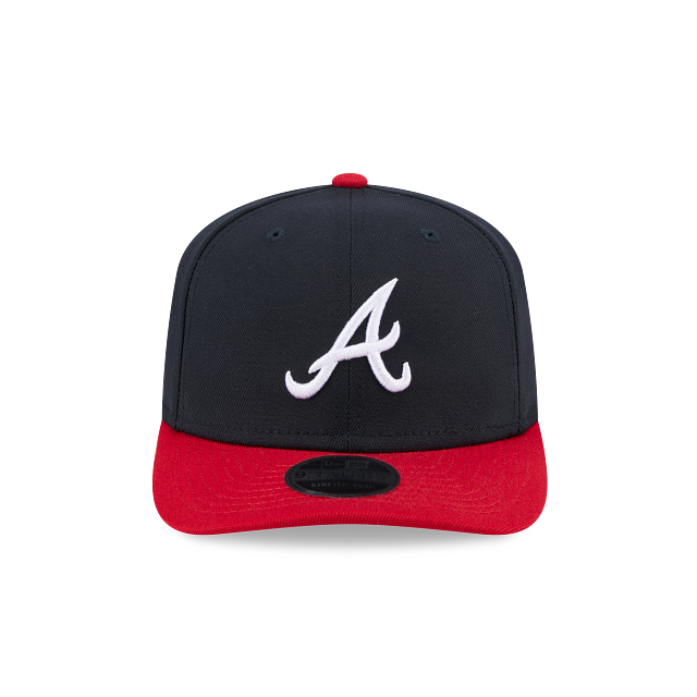 New Era Atlanta Braves 9SEVENTY Stretch-Snap Hat product image 3, provided for visual reference and product detail review