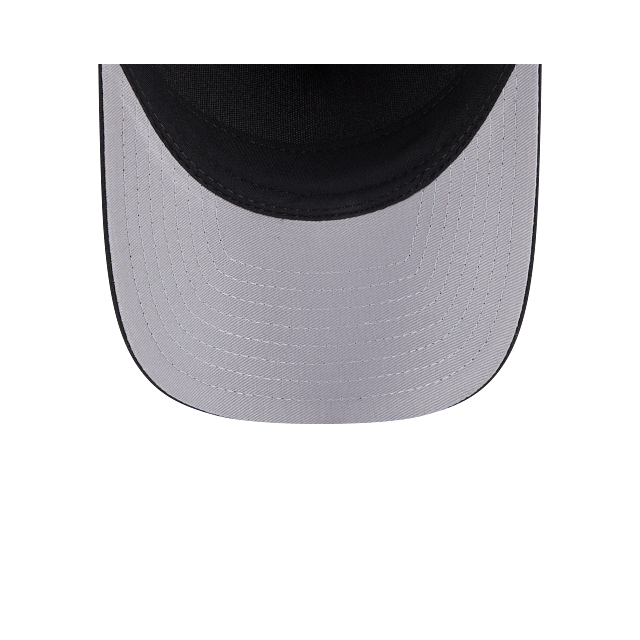 New Era New England Patriots M-Crown 9FORTY A-Frame Adjustable Hat-Black/White product image 7, provided for visual