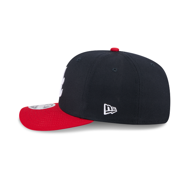 New Era Atlanta Braves 9SEVENTY Stretch-Snap Hat product image 4, provided for visual reference and product detail review