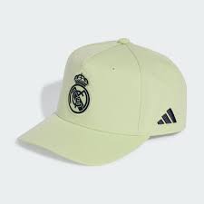 ADIDAS REAL MADRID AWAY Snapback HAT-Neon Green product image 1, provided for visual reference and product detail review