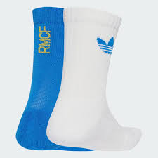 Adidas Metro Socks Real Madrid Team Socks- White/Blue product image 2, provided for visual reference and product detail